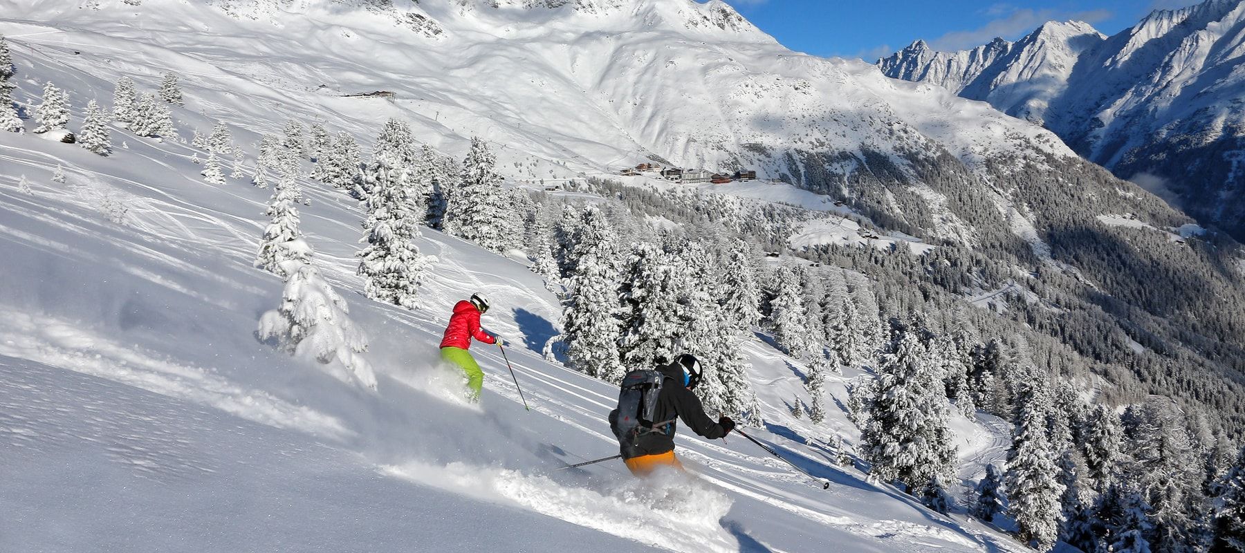 Skifahren-Freeriden-Sölden